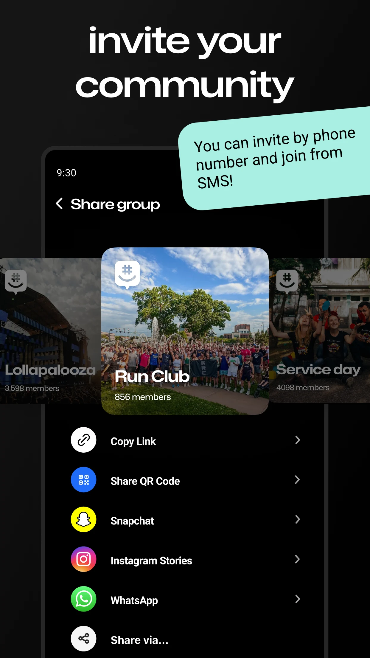 GroupMe screenshot